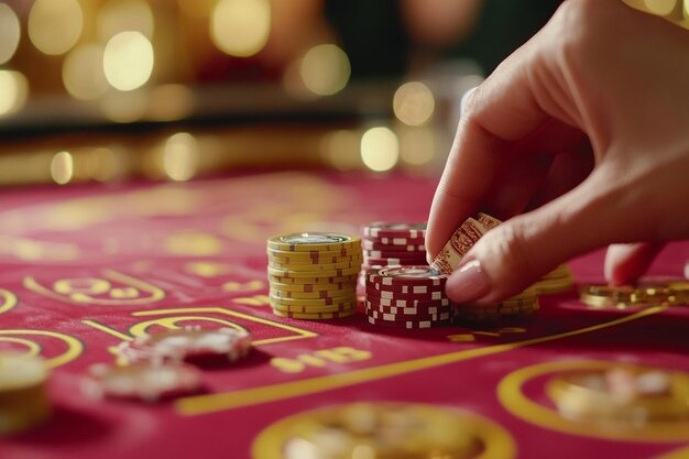 Close-up of wayang79 VIP Roulette dealer and live betting interface showing chip placement and payout information